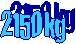 2150 kg